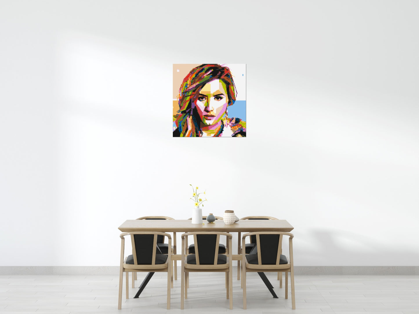 Demi Lovato - Brick Art Mosaic Kit 5x5 large