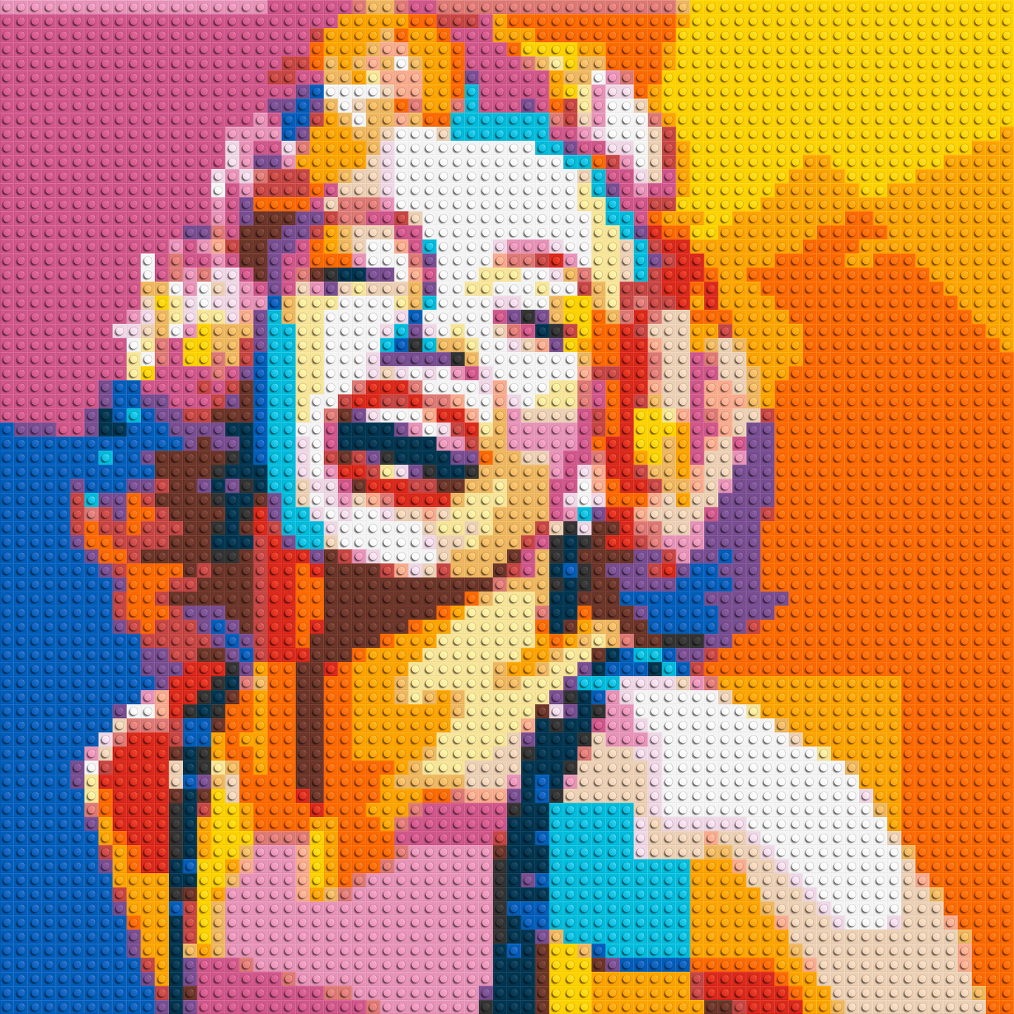 Marilyn Monroe #2 - Brick Art Mosaic Kit 3x3 large