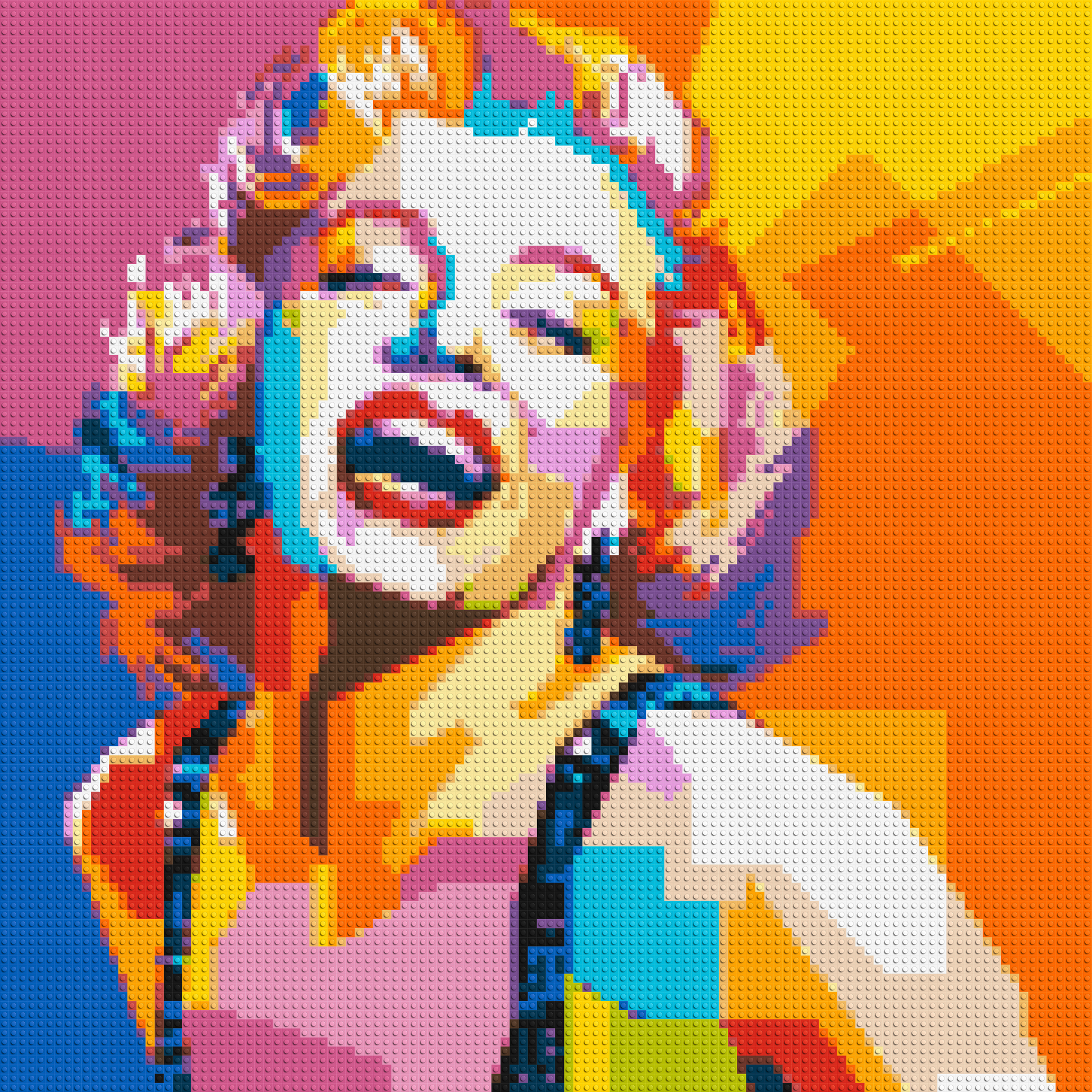 Marilyn Monroe #2 - Brick Art Mosaic Kit 5x5 large