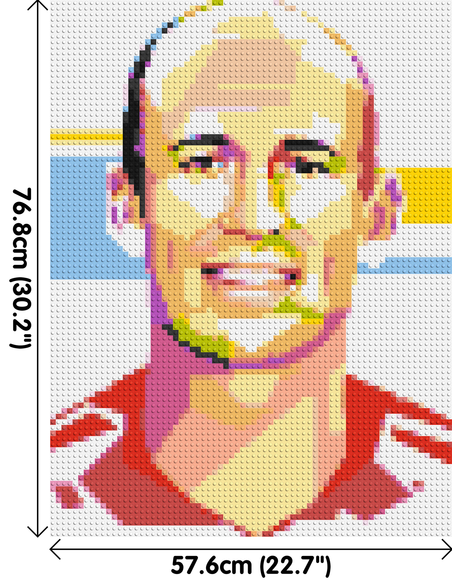 Arjen Robben - Brick Art Mosaic Kit 3x4 large