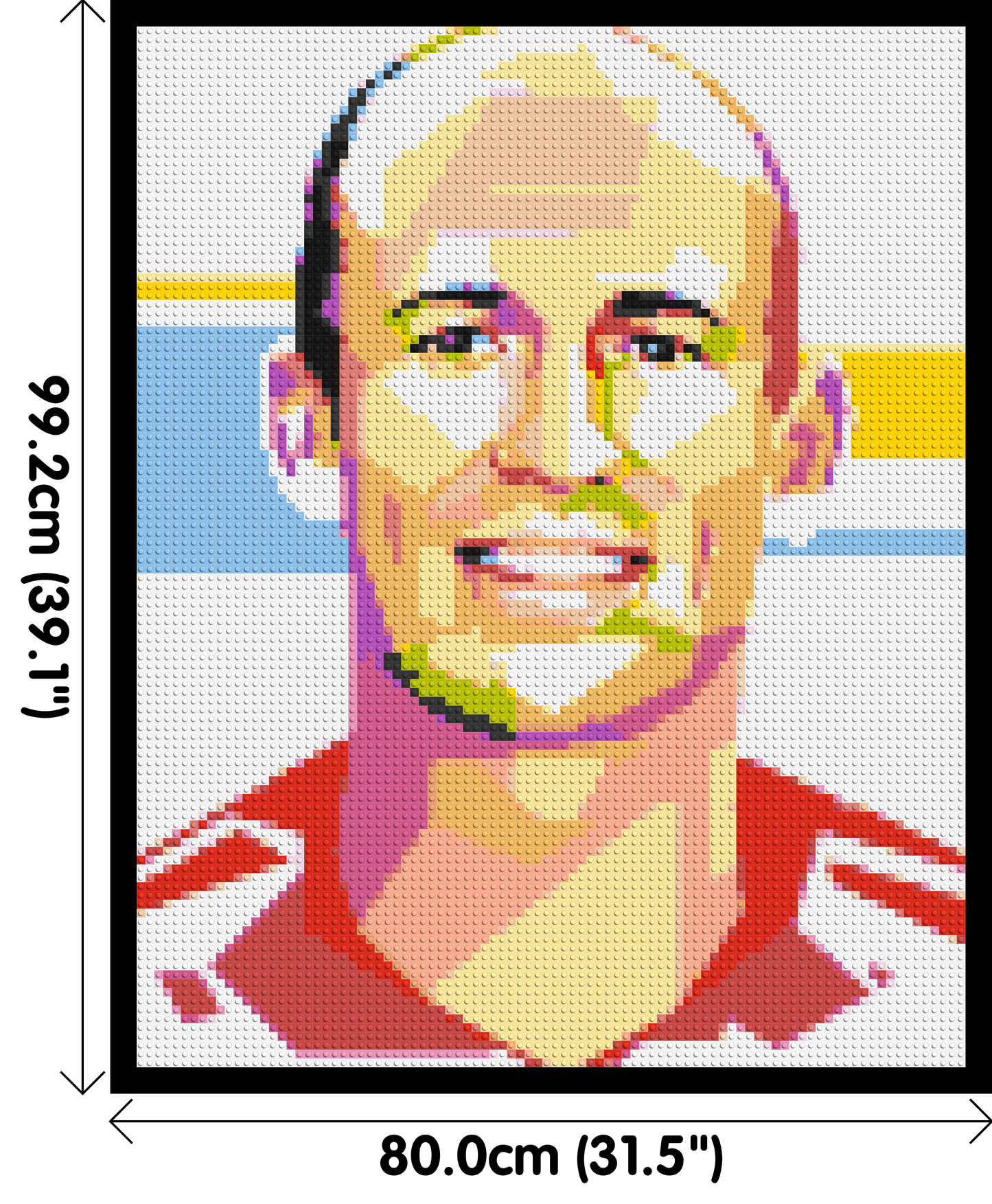 Arjen Robben - Brick Art Mosaic Kit 4x5 large