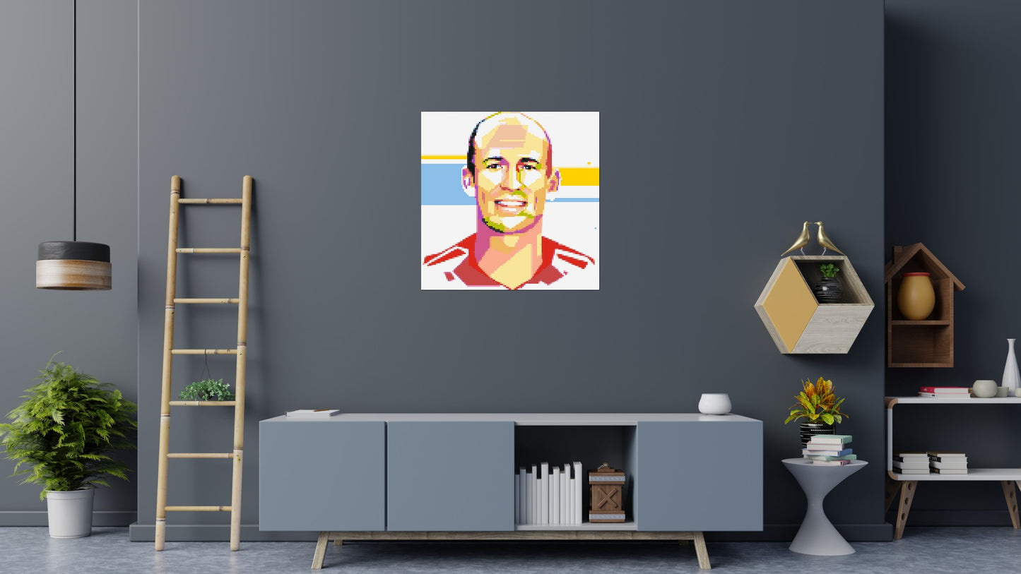 Arjen Robben - Brick Art Mosaic Kit 5x5 large