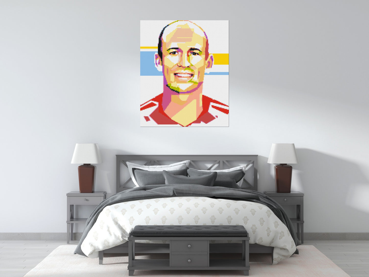 Arjen Robben - Brick Art Mosaic Kit 5x6 large