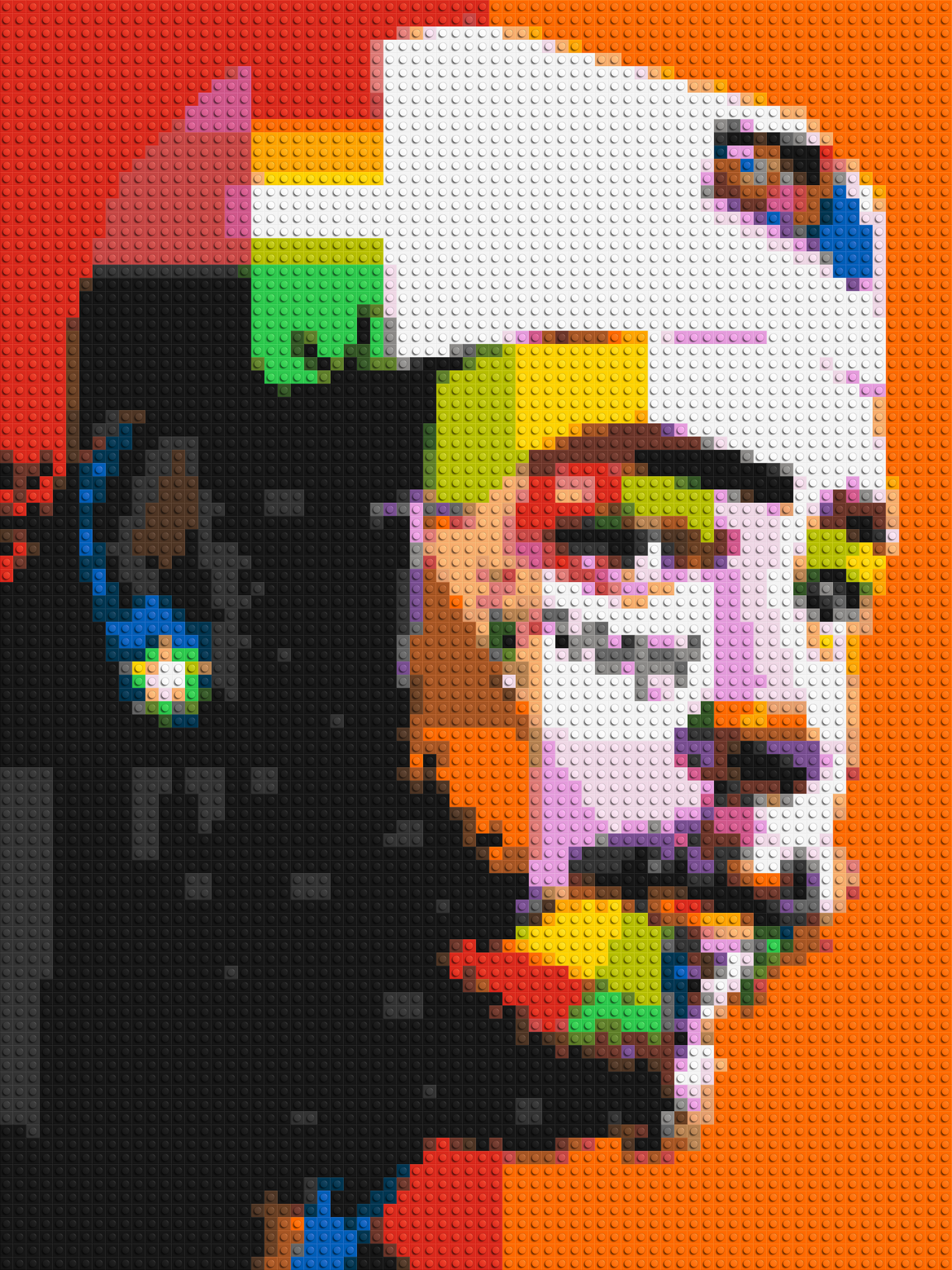 Post Malone - Brick Art Mosaic Kit 3x4 large