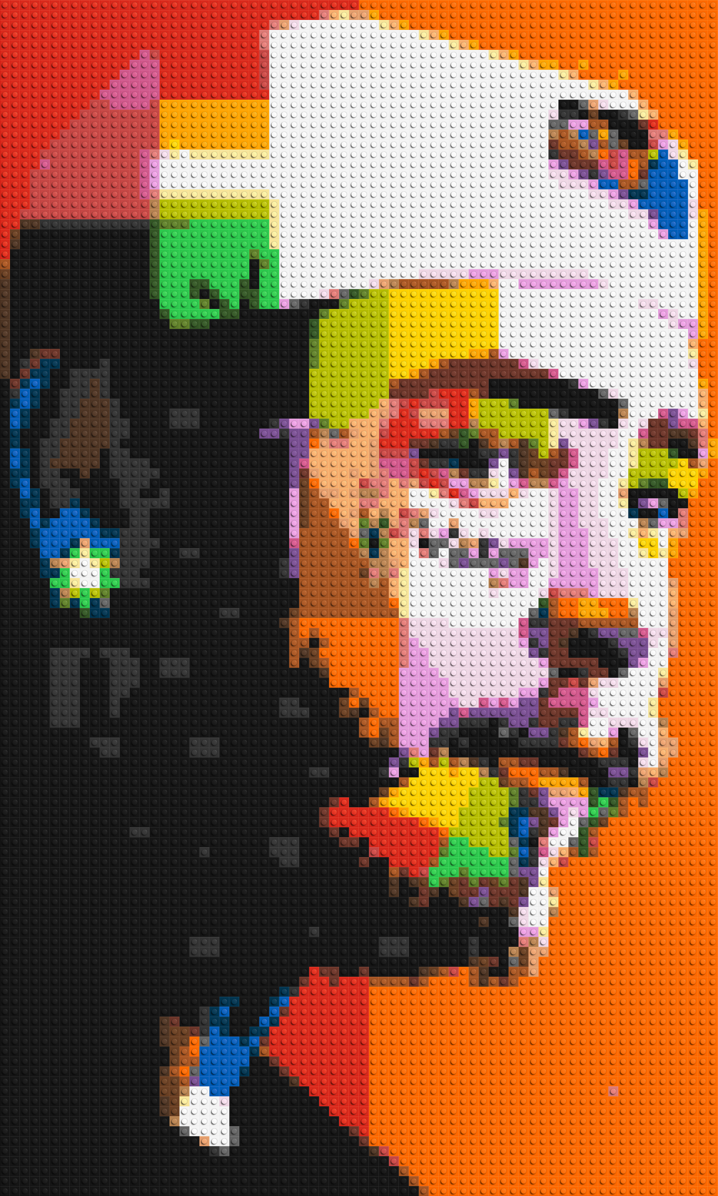 Post Malone - Brick Art Mosaic Kit 3x5 large