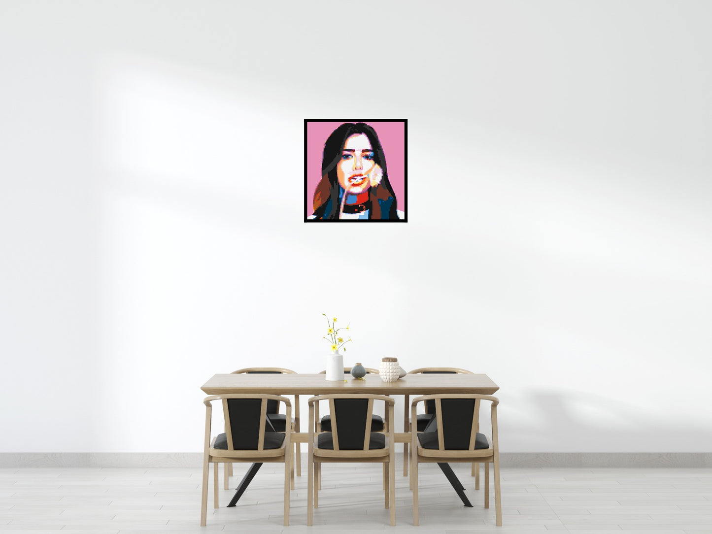 Dua Lipa #3 - Brick Art Mosaic Kit 4x4 large