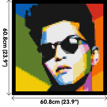 Bruno Mars - Brick Art Mosaic Kit 3x3 large