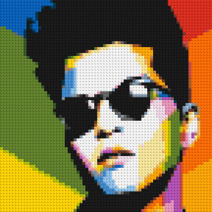 Bruno Mars - Brick Art Mosaic Kit 3x3 large