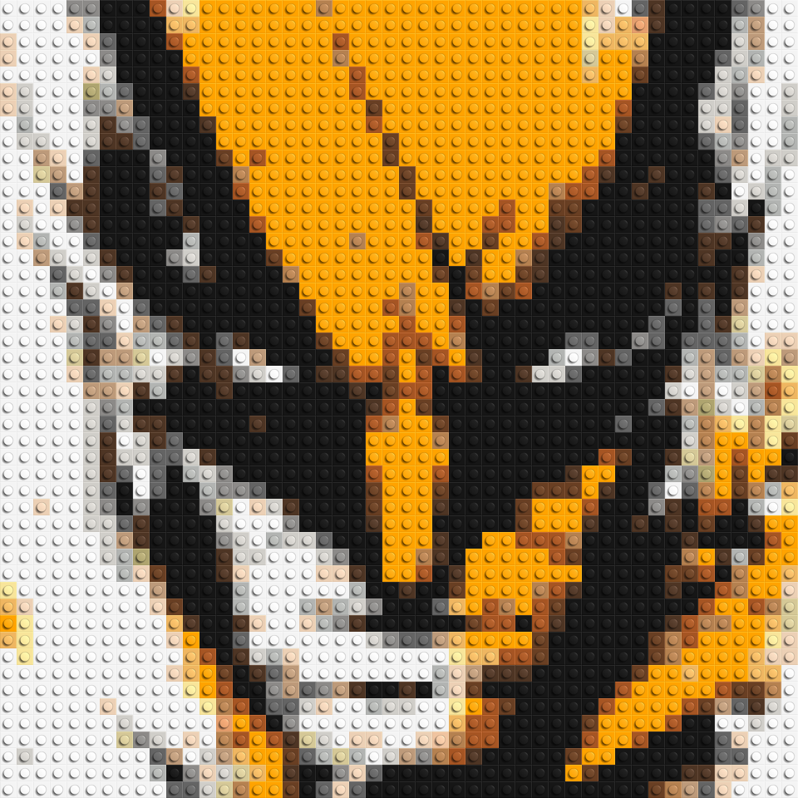 Wolverine - Brick Art Mosaic Kit 2x2 large