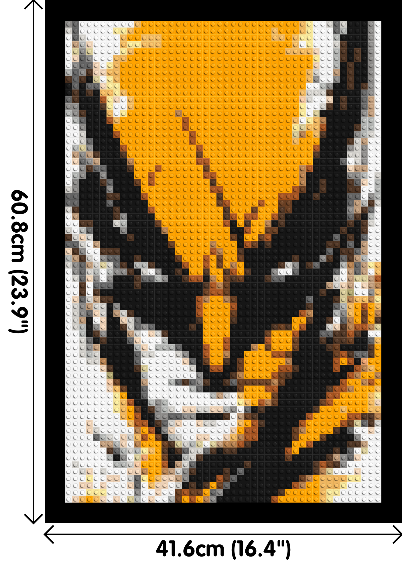 Wolverine - Brick Art Mosaic Kit 2x3 large