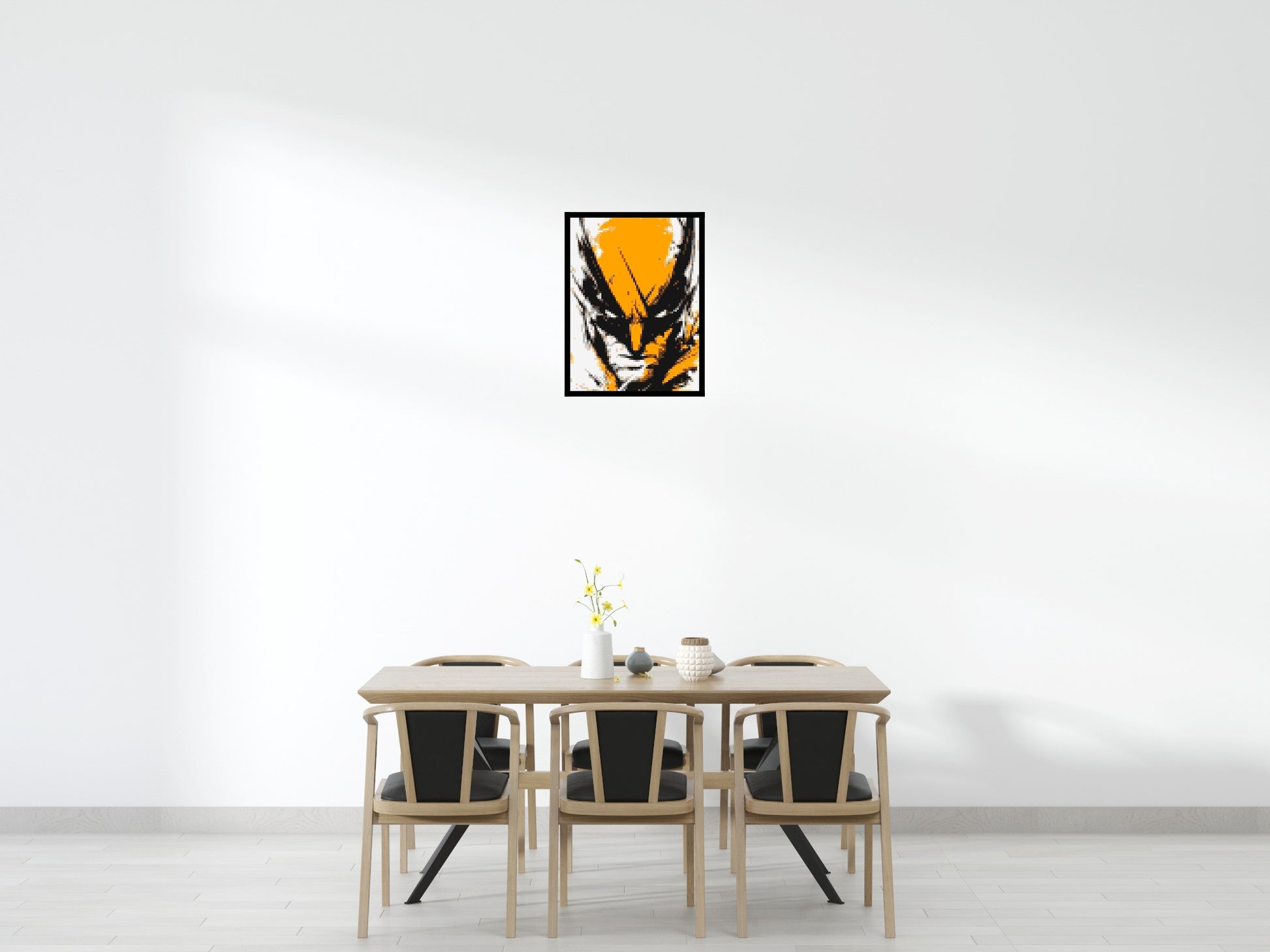 Wolverine - Brick Art Mosaic Kit 3x4 scene with frame