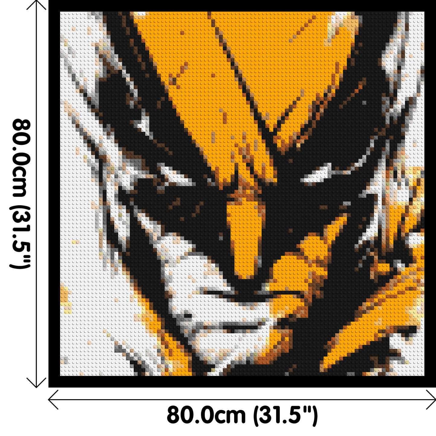 Wolverine - Brick Art Mosaic Kit 4x4 large