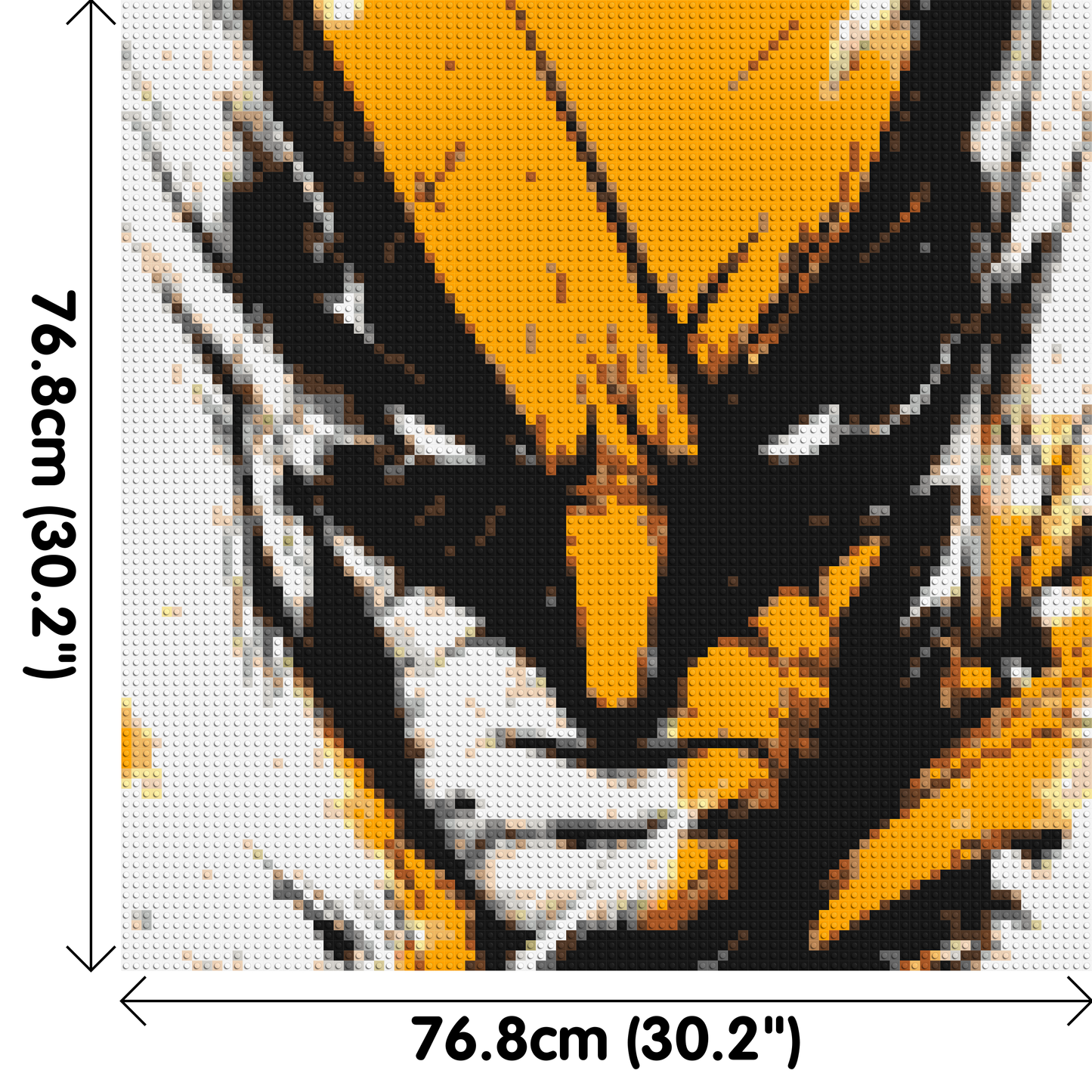 Wolverine - Brick Art Mosaic Kit 4x4 large