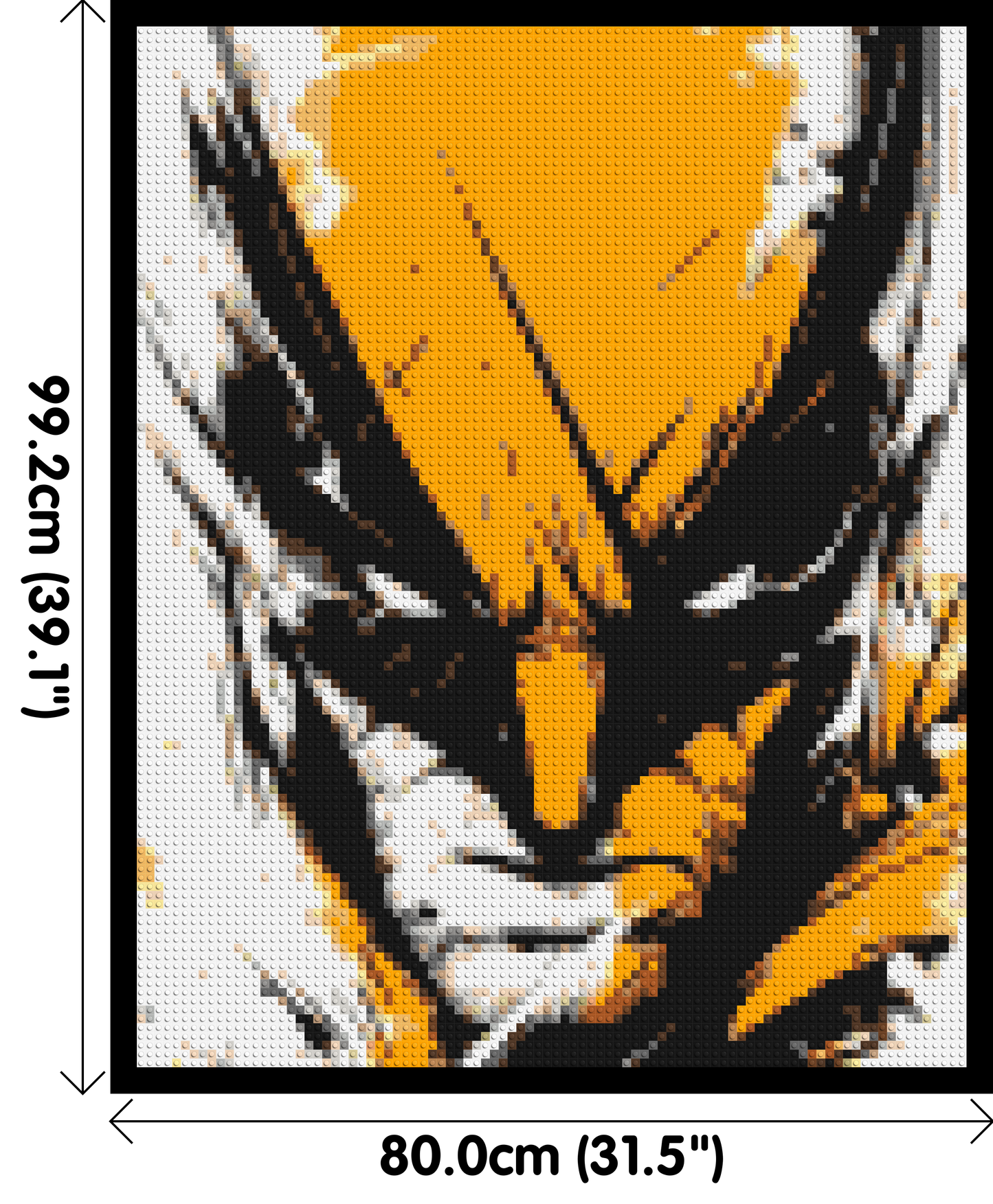 Wolverine - Brick Art Mosaic Kit 4x5 large