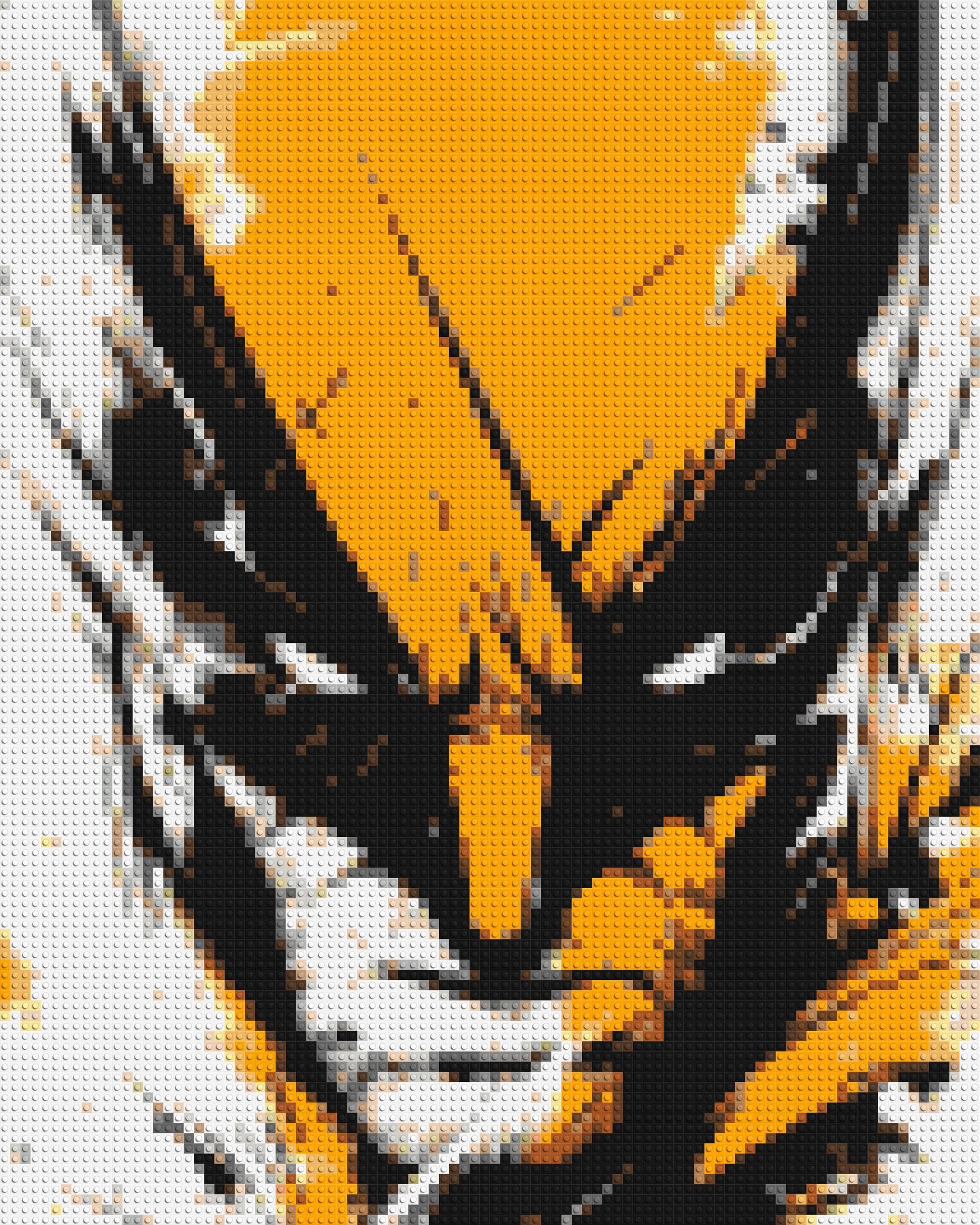 Wolverine - Brick Art Mosaic Kit 4x5 large