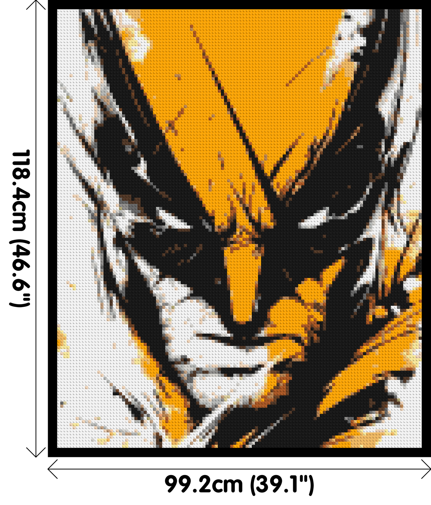 Wolverine - Brick Art Mosaic Kit 5x6 large