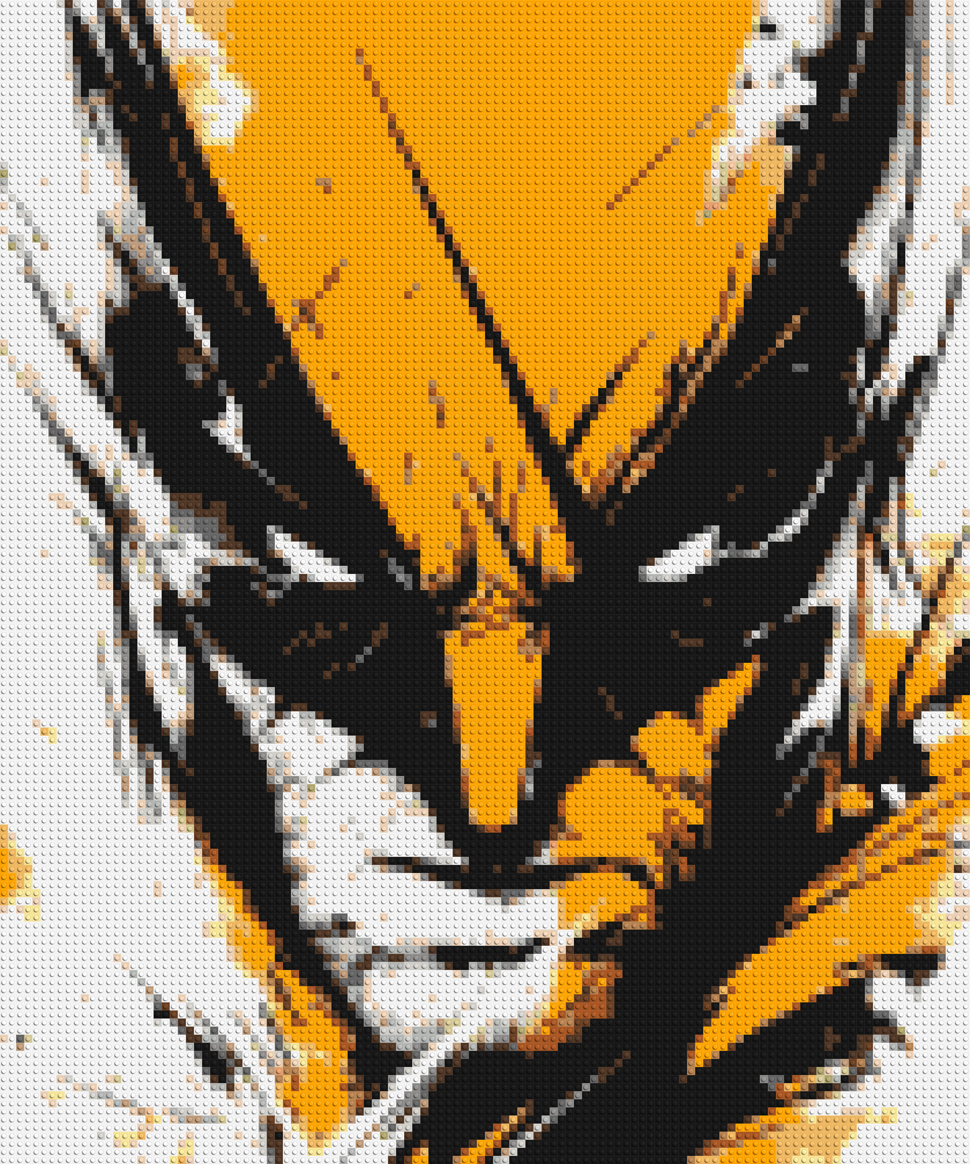 Wolverine - Brick Art Mosaic Kit 5x6 large