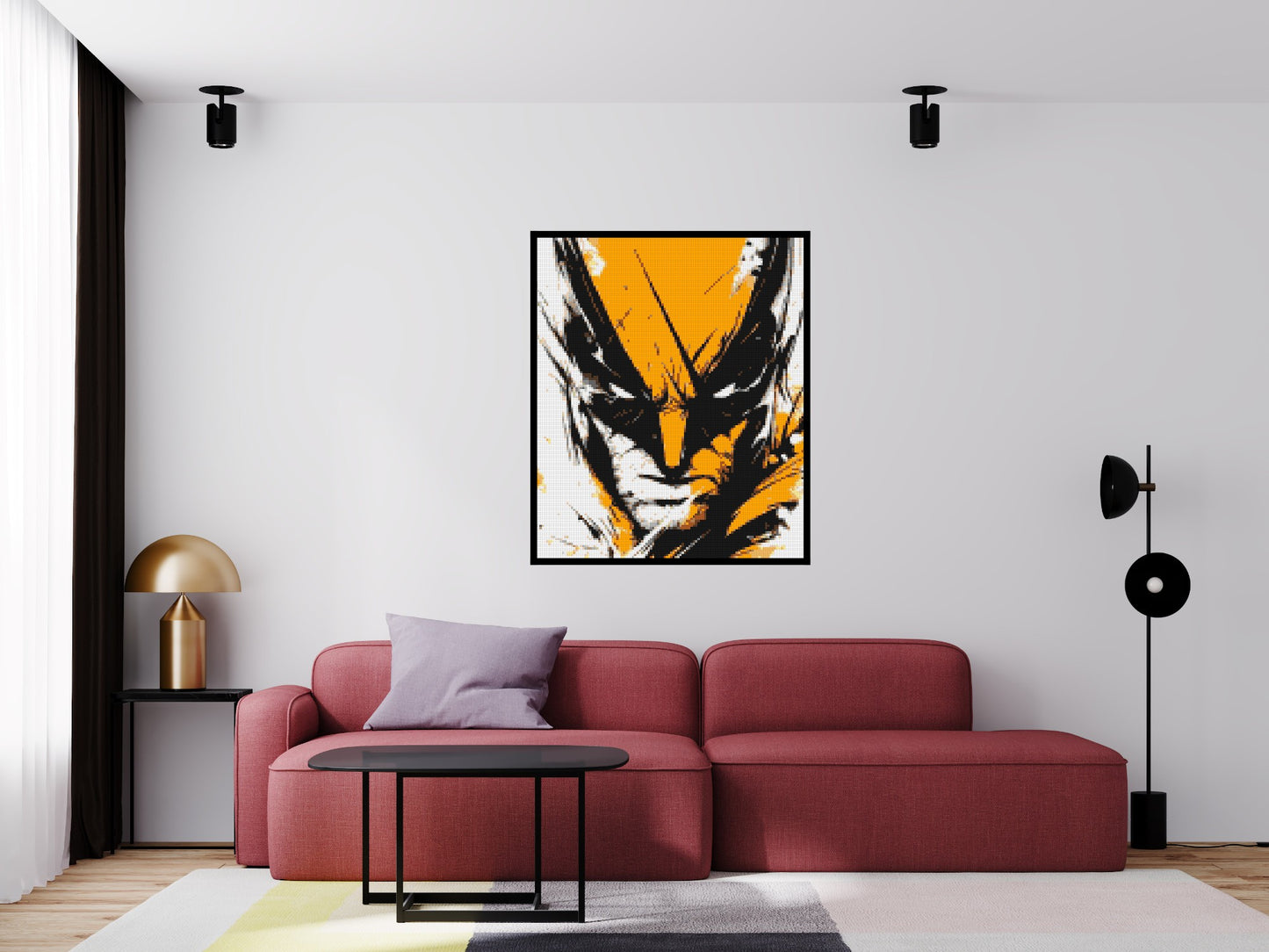 Wolverine - Brick Art Mosaic Kit 5x6 large