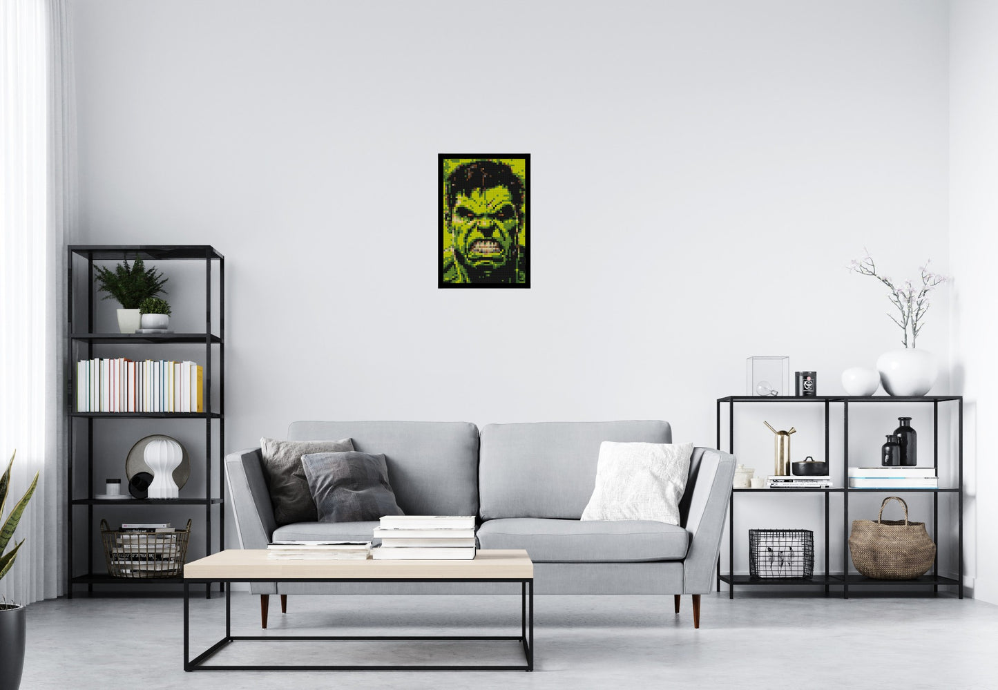 The Hulk - Brick Art Mosaic Kit 2x3 large