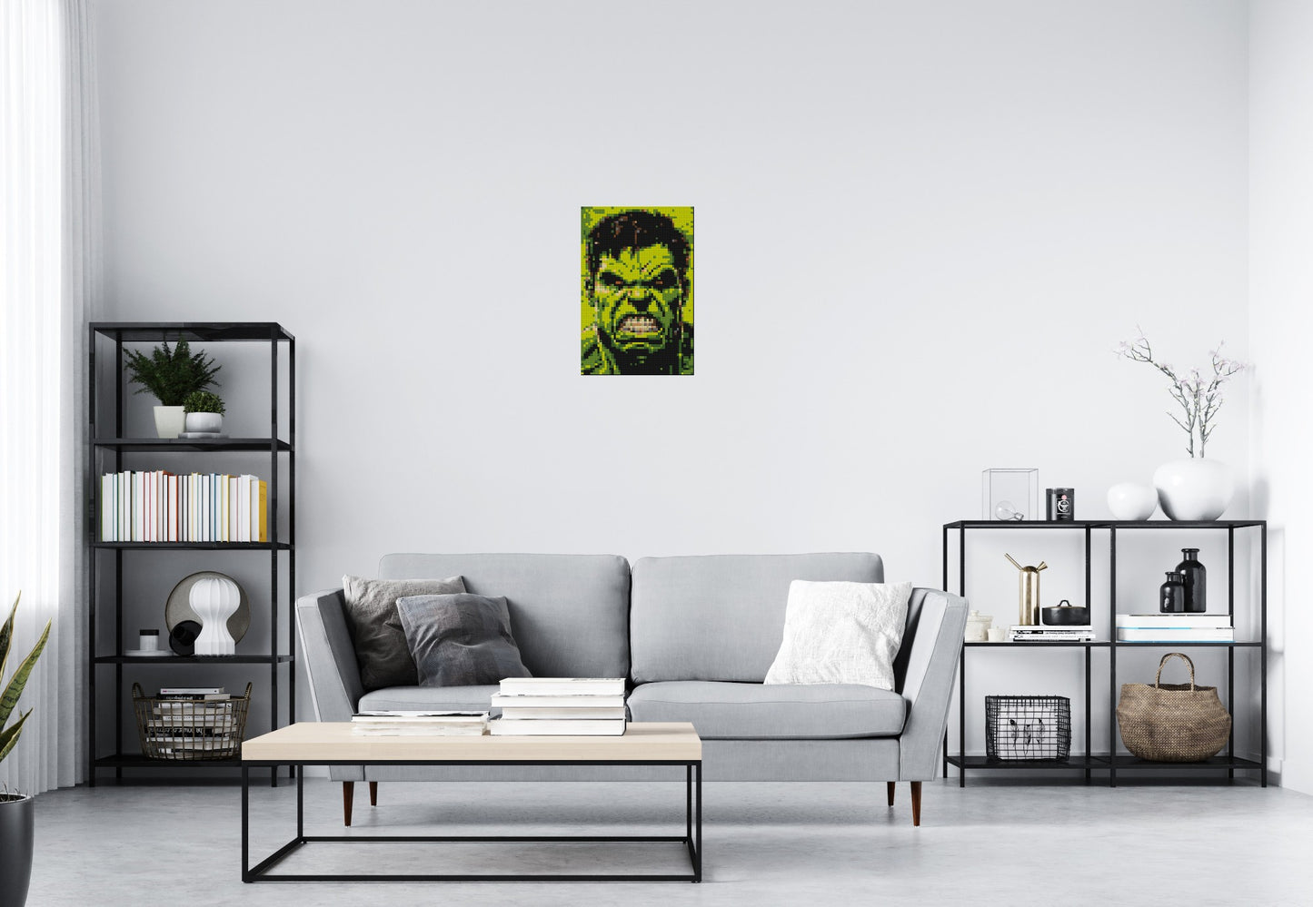 The Hulk - Brick Art Mosaic Kit 2x3 large