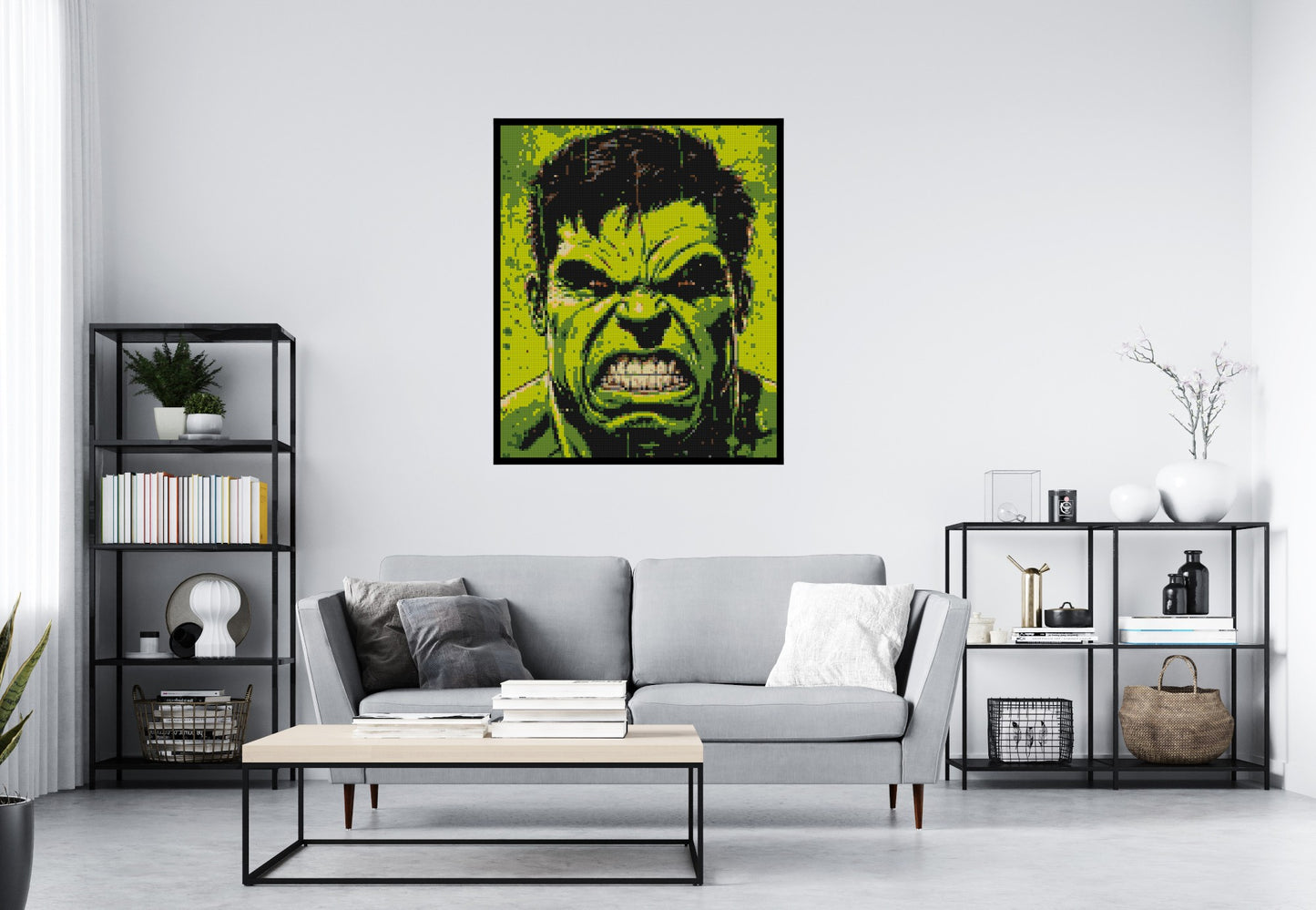 The Hulk - Brick Art Mosaic Kit 5x6 large