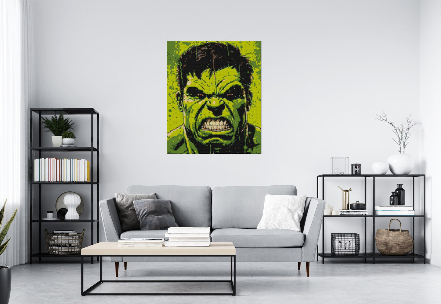 The Hulk - Brick Art Mosaic Kit 5x6 large