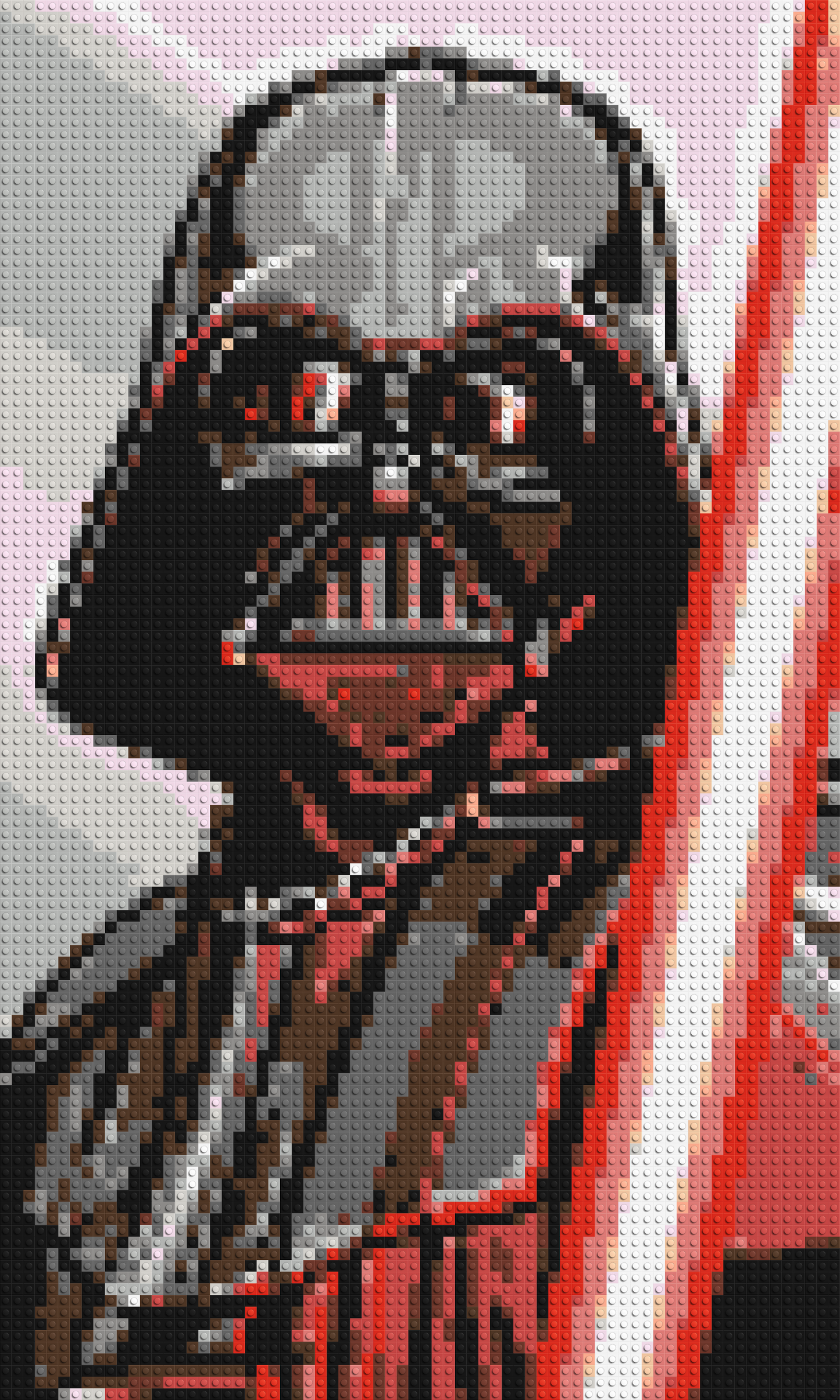 Darth Vader - Brick Art Mosaic Kit 3x5 large