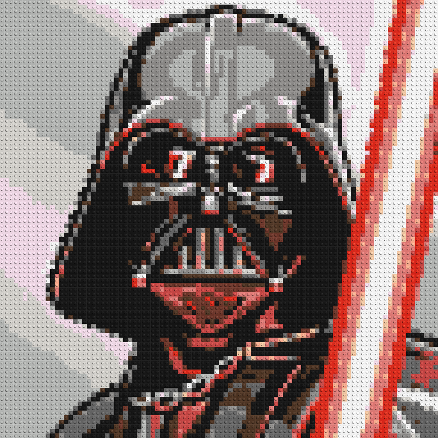 Darth Vader - Brick Art Mosaic Kit 4x4 large