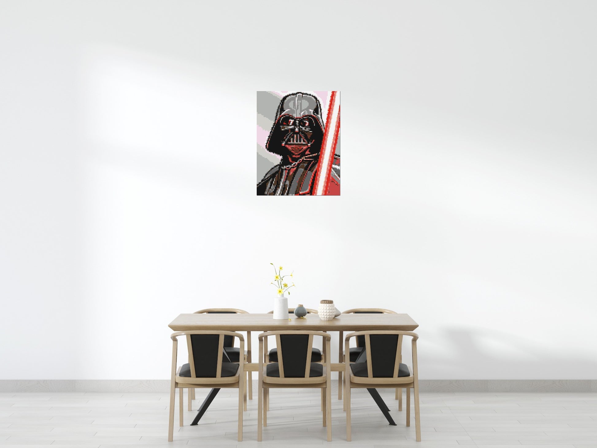 Darth Vader - Brick Art Mosaic Kit 4x5 scene