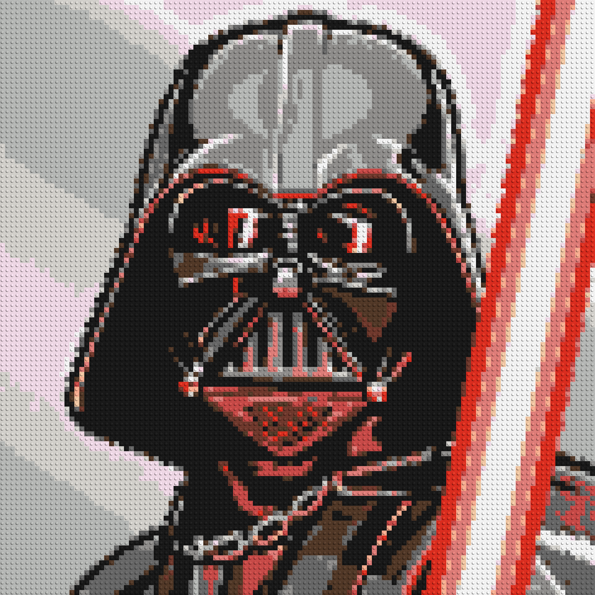 Darth Vader - Brick Art Mosaic Kit 5x5 large