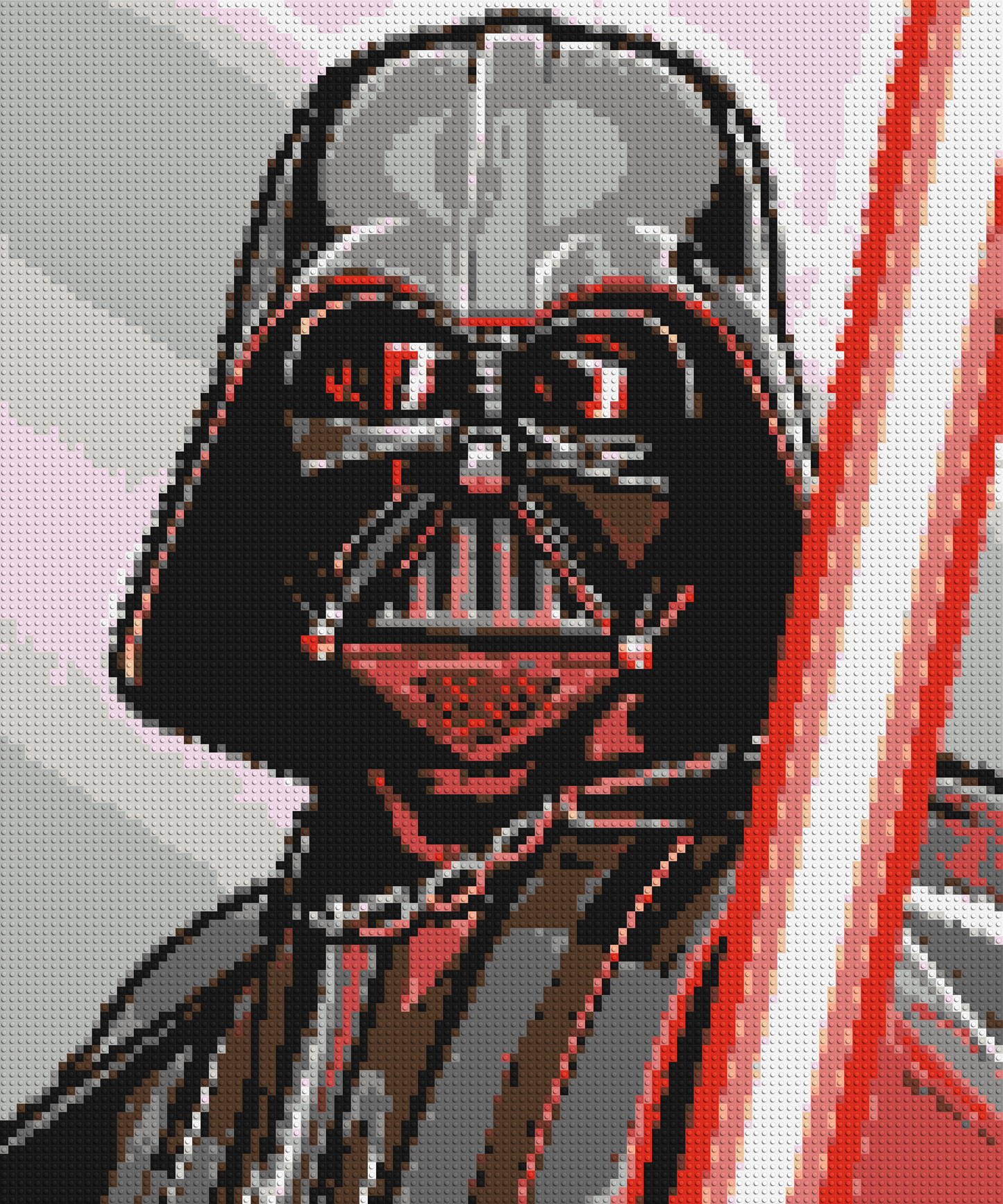 Darth Vader - Brick Art Mosaic Kit 5x6 large