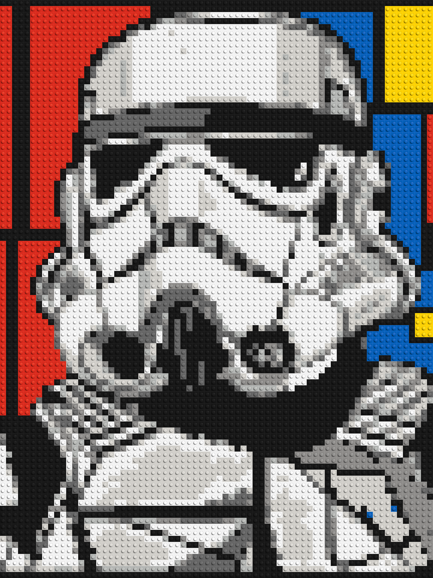 Stormtrooper - Brick Art Mosaic Kit 3x4 large