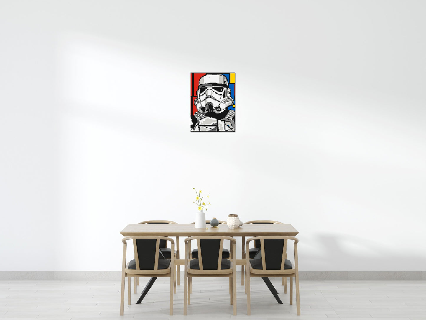 Stormtrooper - Brick Art Mosaic Kit 3x4 large