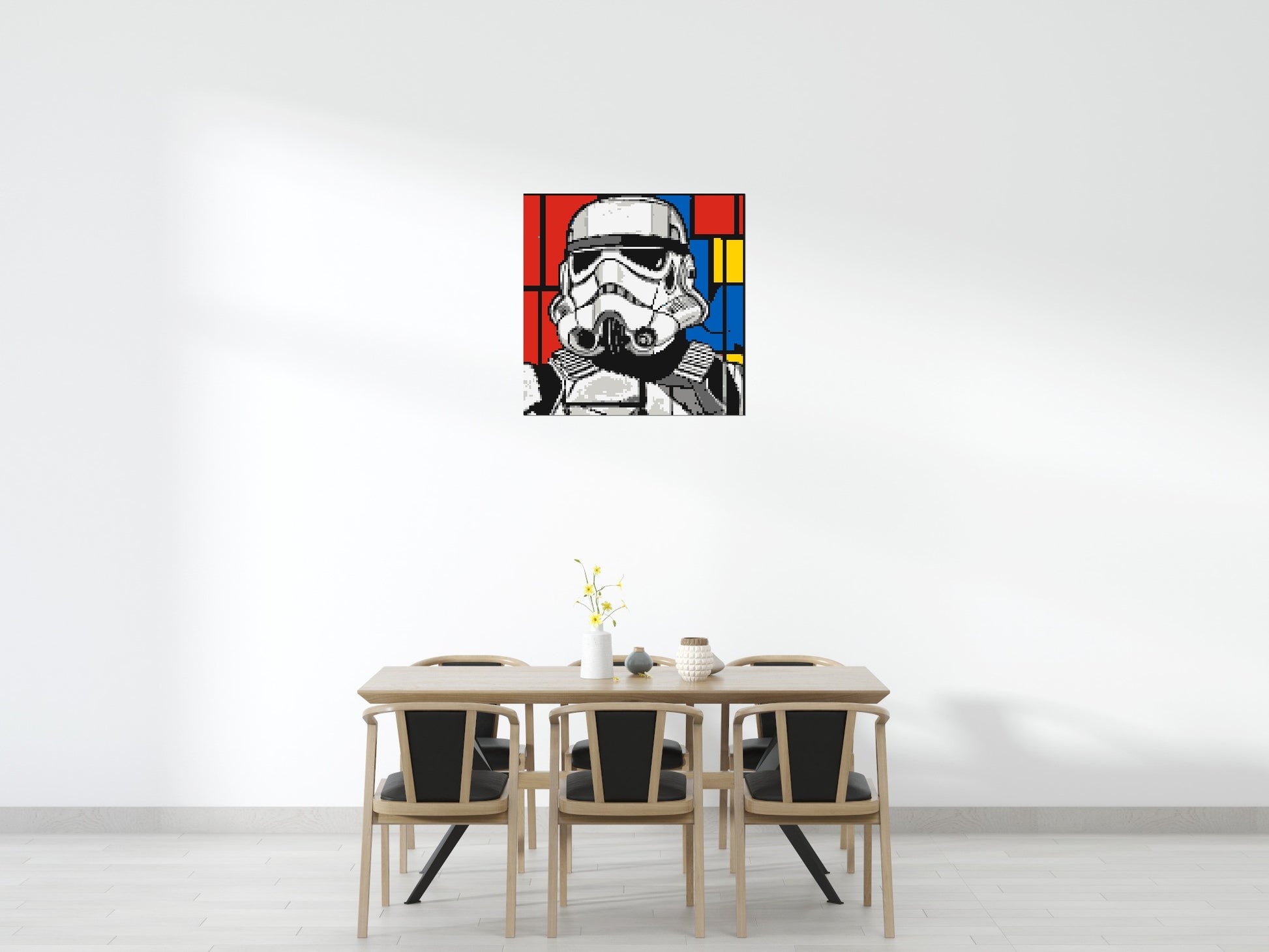 Stormtrooper - Brick Art Mosaic Kit 5x5 scene