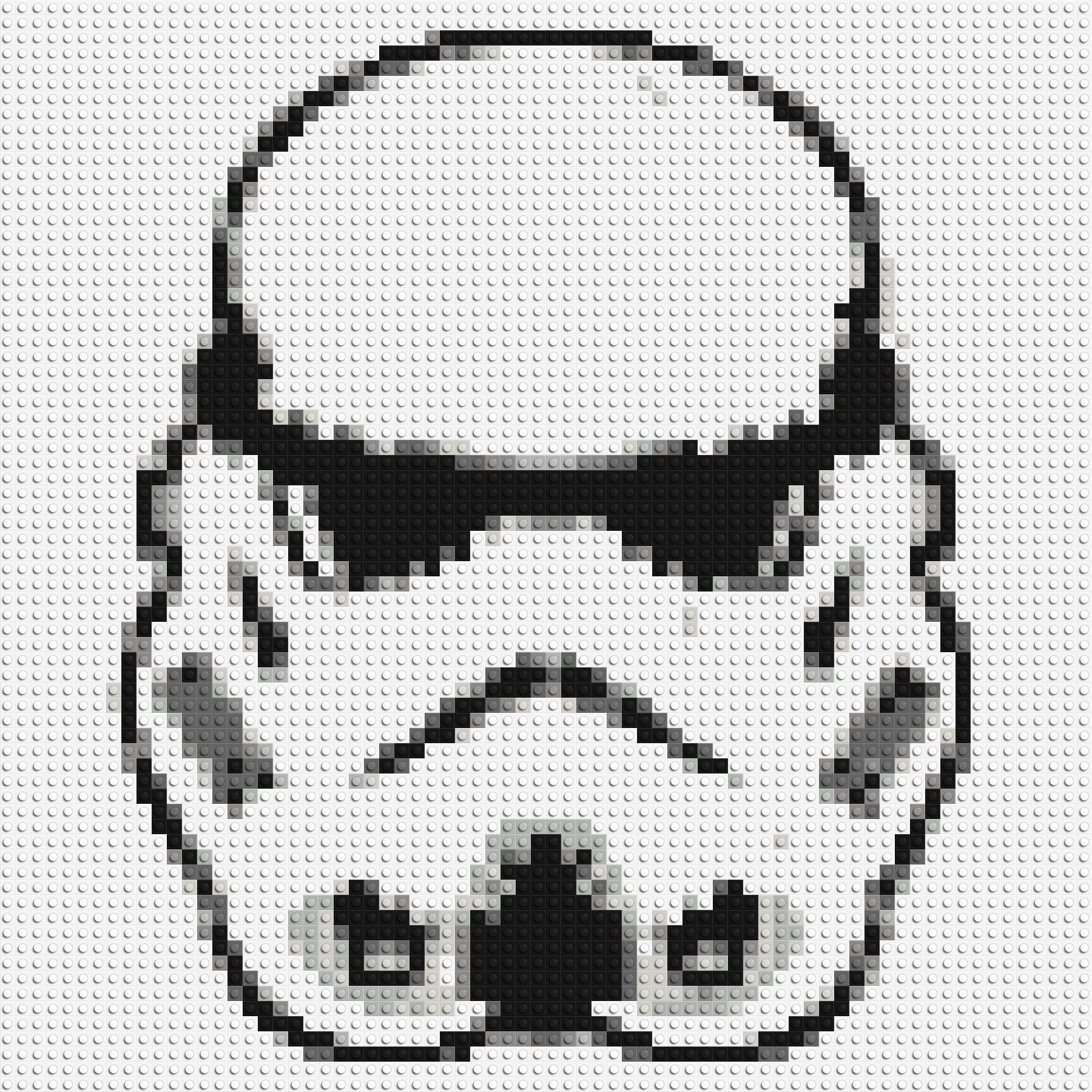 Stormtrooper #2 - Brick Art Mosaic Kit 3x3 large