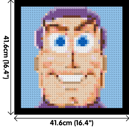 Buzz Lighyear - Brick Art Mosaic Kit 2x2 large