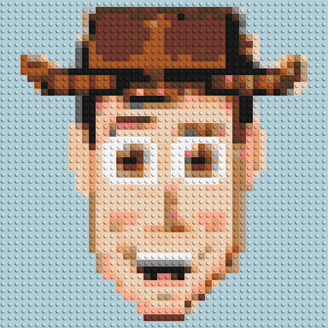 Sheriff Woody - Brick Art Mosaic Kit 2x2 large