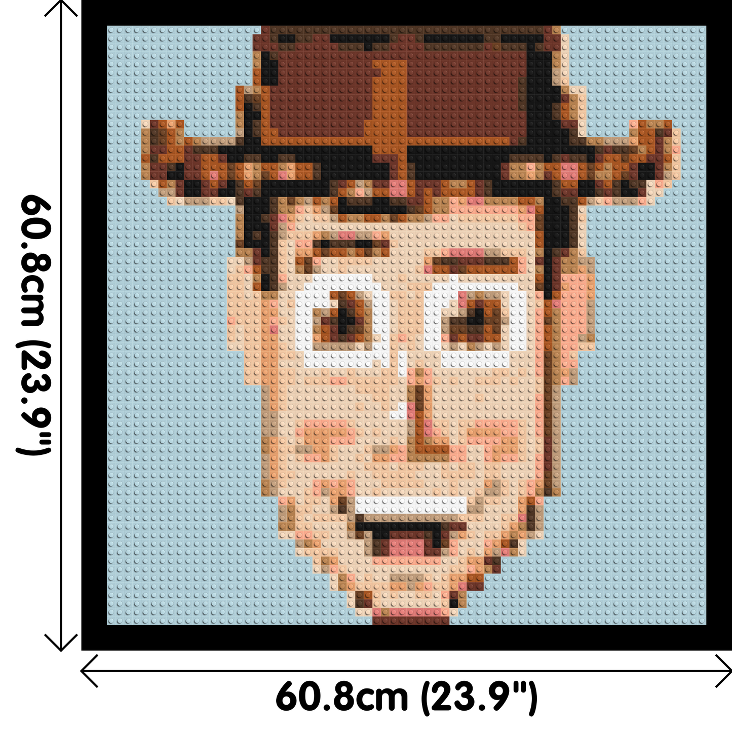 Sheriff Woody - Brick Art Mosaic Kit 3x3 large