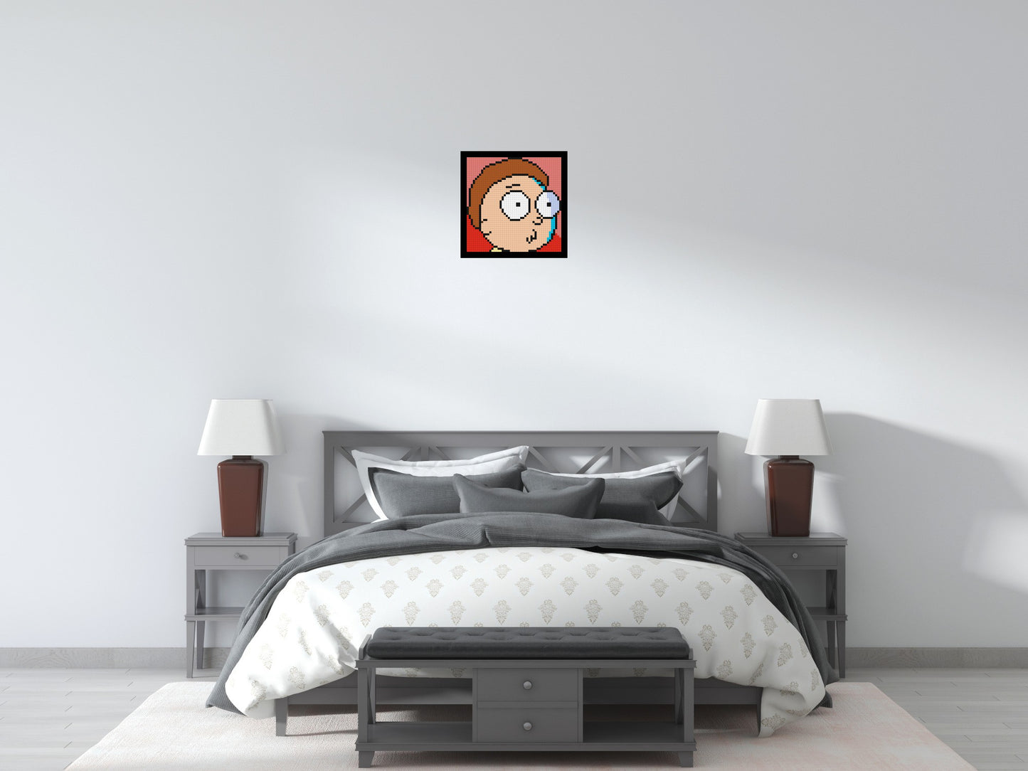 Morty Smith - Brick Art Mosaic Kit 2x2 large