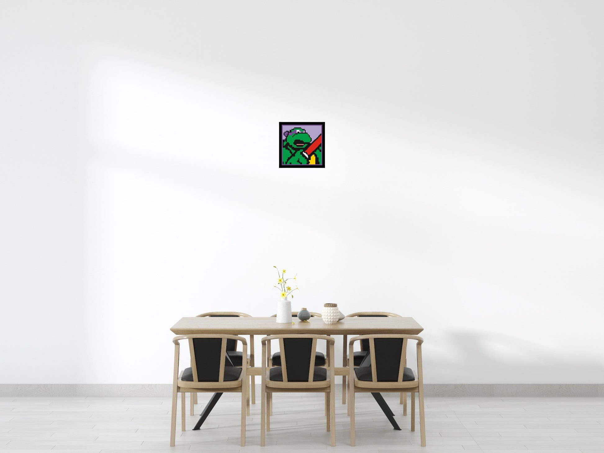 Donatello (TMNT)  - Brick Art Mosaic Kit 2x2 scene with frame