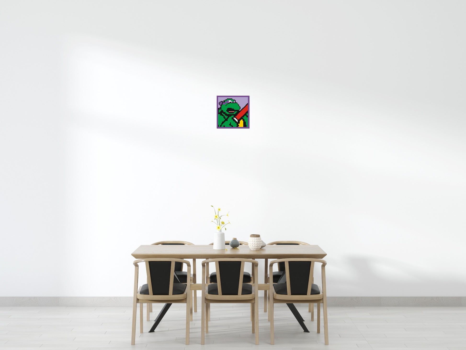 Donatello (TMNT)  - Brick Art Mosaic Kit 2x2 scene